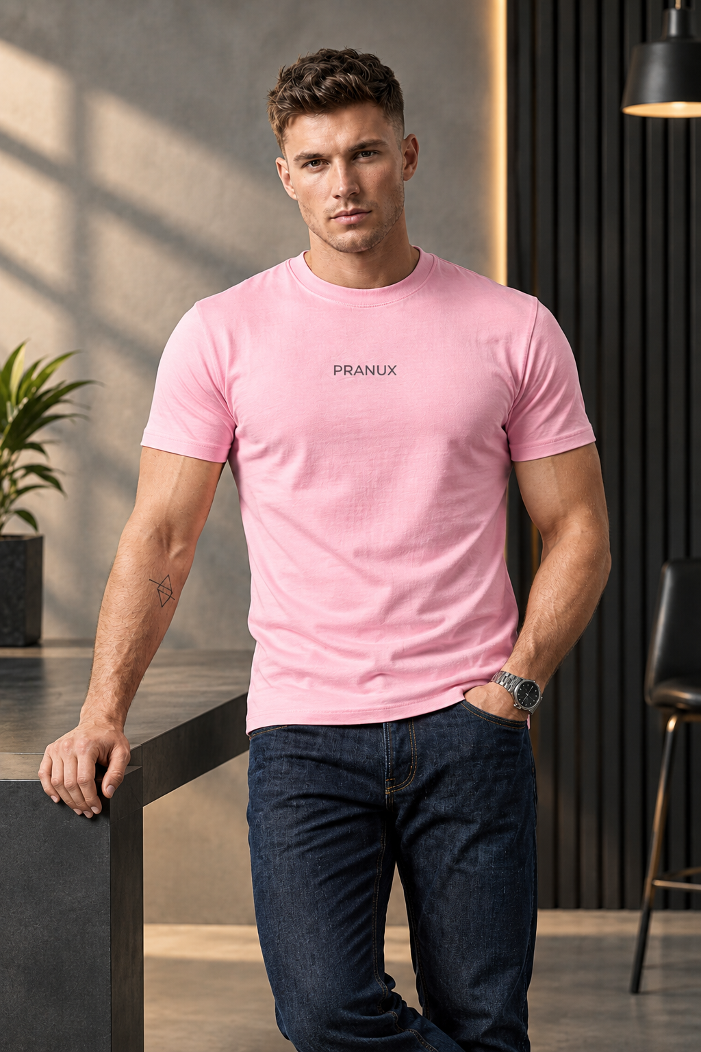 Minimal PRANUX Logo T-Shirt